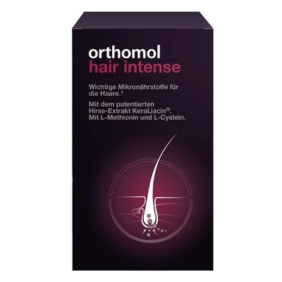 Ортомол Orthomol Hair Intense капсули для покращення стану та відновлення волосся 39822 фото