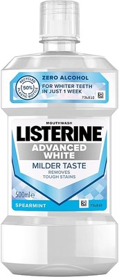 Listerine Advanced white Ультравибілювання , 500 мл Лістерин 41636 фото