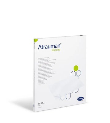 Пов'язка атравматична Атравман Atrauman Silicone 20см*30см 1 шт 35818 фото