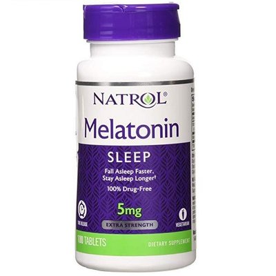 Мелатонін 5 мг таблетки №100 шт NATROL 39033 фото
