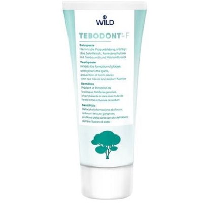 Tebodont-F 75 мл Зубна паста з олією чайного дерева Dr.Wild Тебодонт 29241 фото